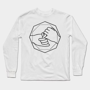 auslan sign language Long Sleeve T-Shirt